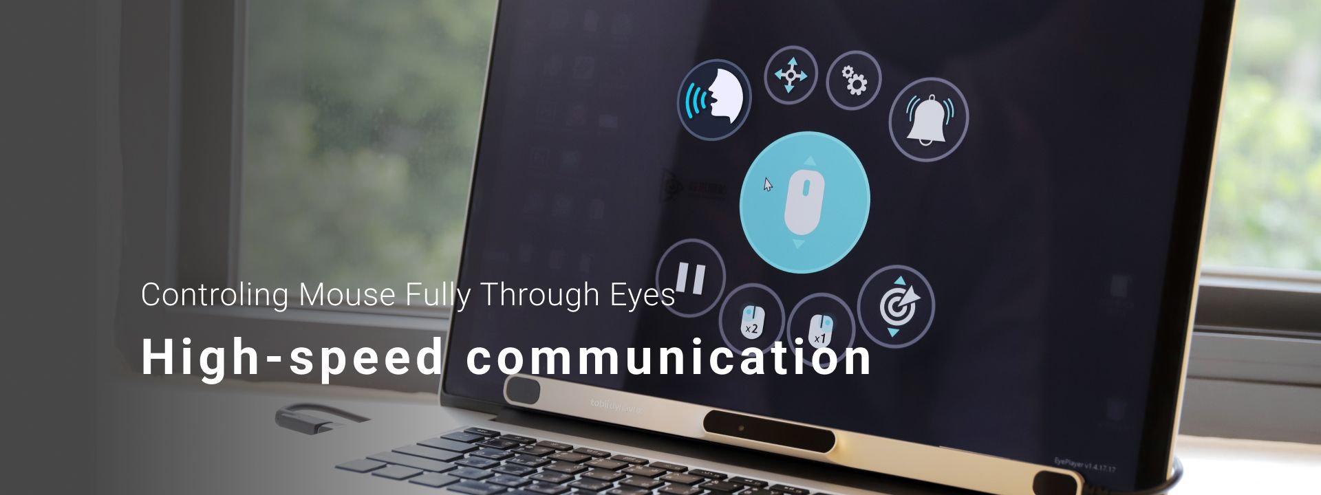 EYEPLAYER Eye Tracking Mouse (EYE-TRACKING HARDWARE INCLUDED)