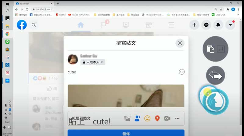 分享到動態消息